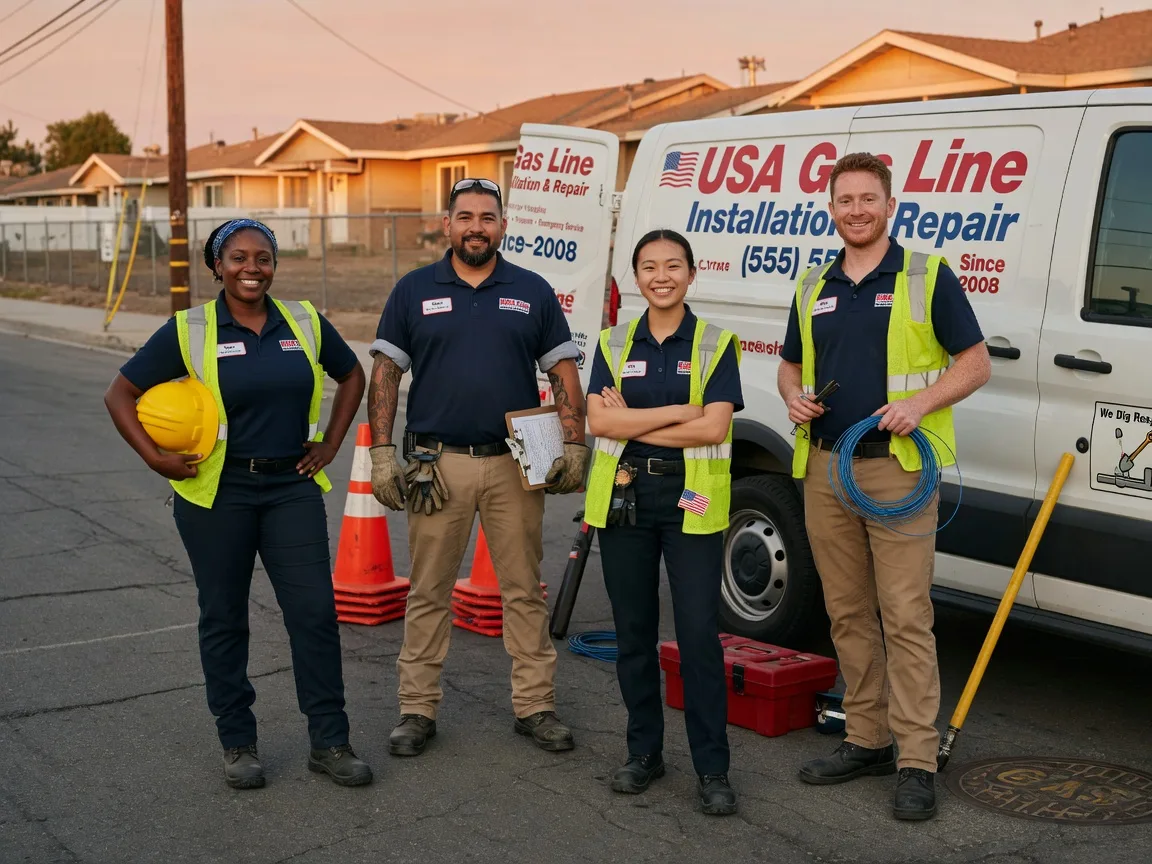 Gas Line Installation company in Moorland, IA